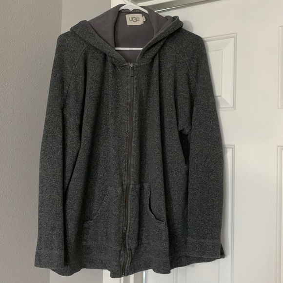 UGG Jackets & Blazers - UGG zip front jacket with hood